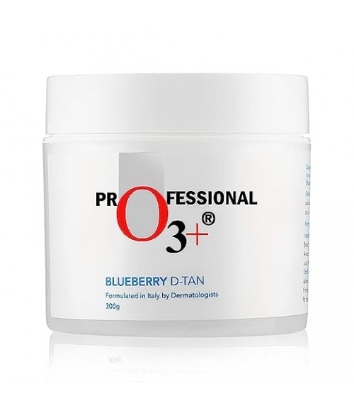 O3+ Blueberry De Tan with Natural Extracts for Tan Removal & Sun Damage Protection Ideal for Dry Skin (D Tan, 300 g)